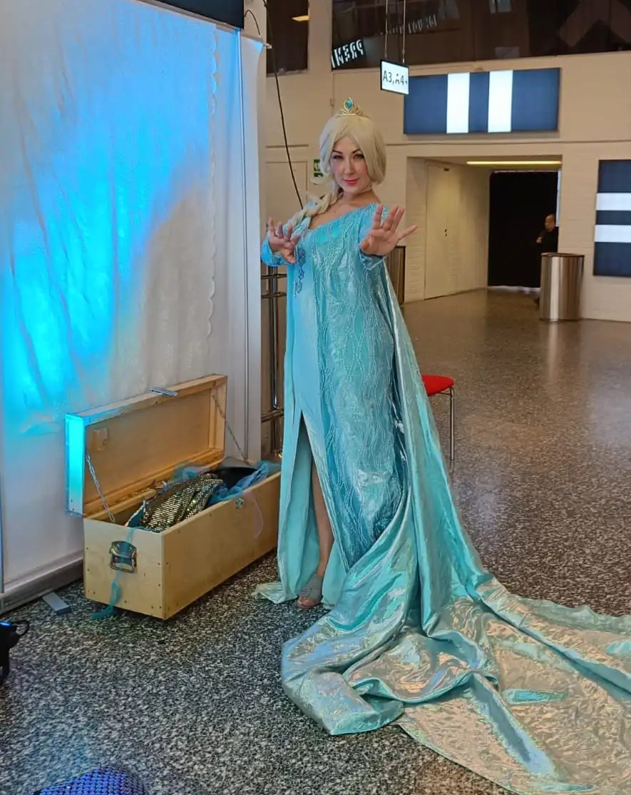 Jääkuningatar tapahtumiin ja lasten synttäreille